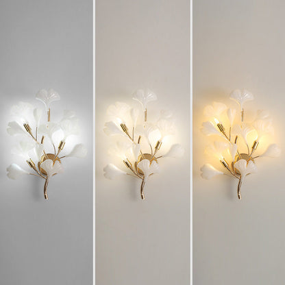 FloralGlow | Elegante gebloemde wandlamp