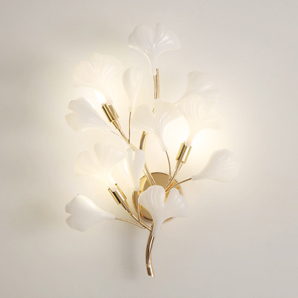 FloralGlow | Elegante gebloemde wandlamp
