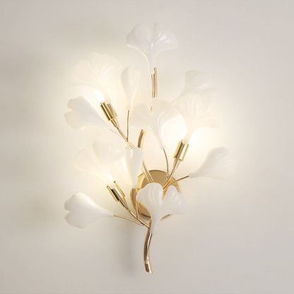 FloralGlow | Elegante gebloemde wandlamp