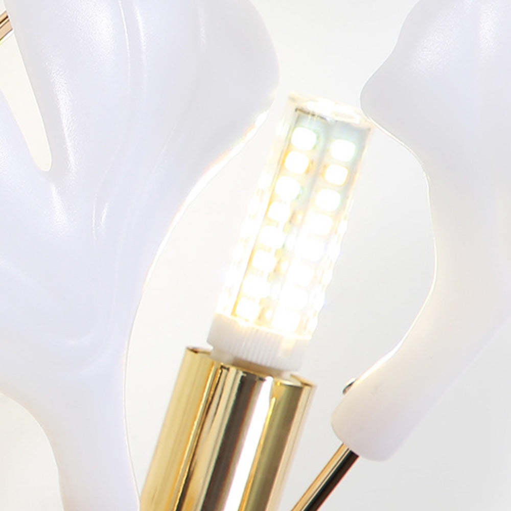 FloralGlow | Elegante gebloemde wandlamp