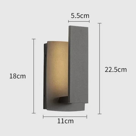 ReinesLicht | Moderne minimalistische buitenwandlamp