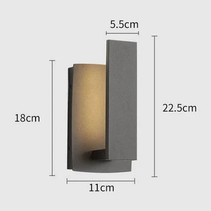ReinesLicht | Moderne minimalistische buitenwandlamp