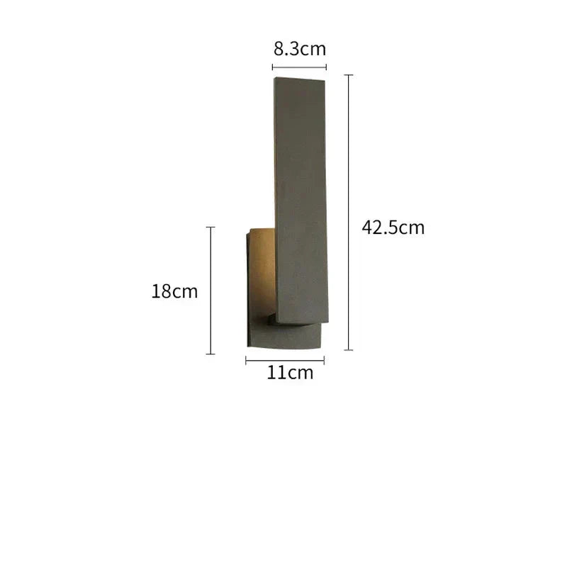ReinesLicht | Moderne minimalistische buitenwandlamp