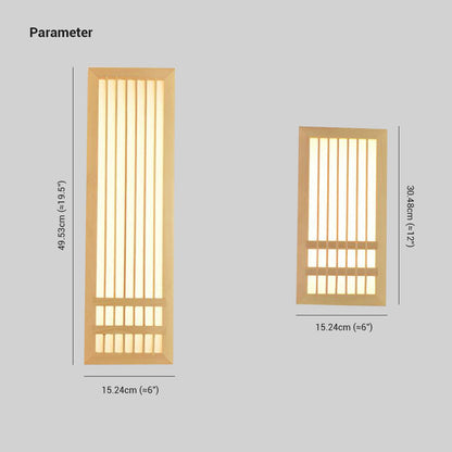 OakRay | Wandlamp met houten lamellen en LED
