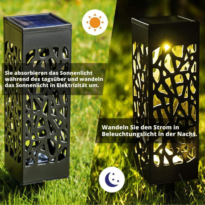 Linea | Intelligente solar tuinlamp met sensor en waterbescherming