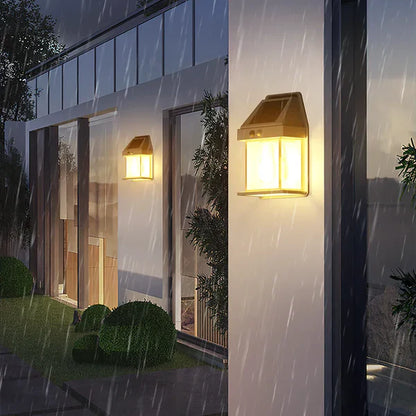 SunLume| Moderne & luxe wandlamp op zonne-energie