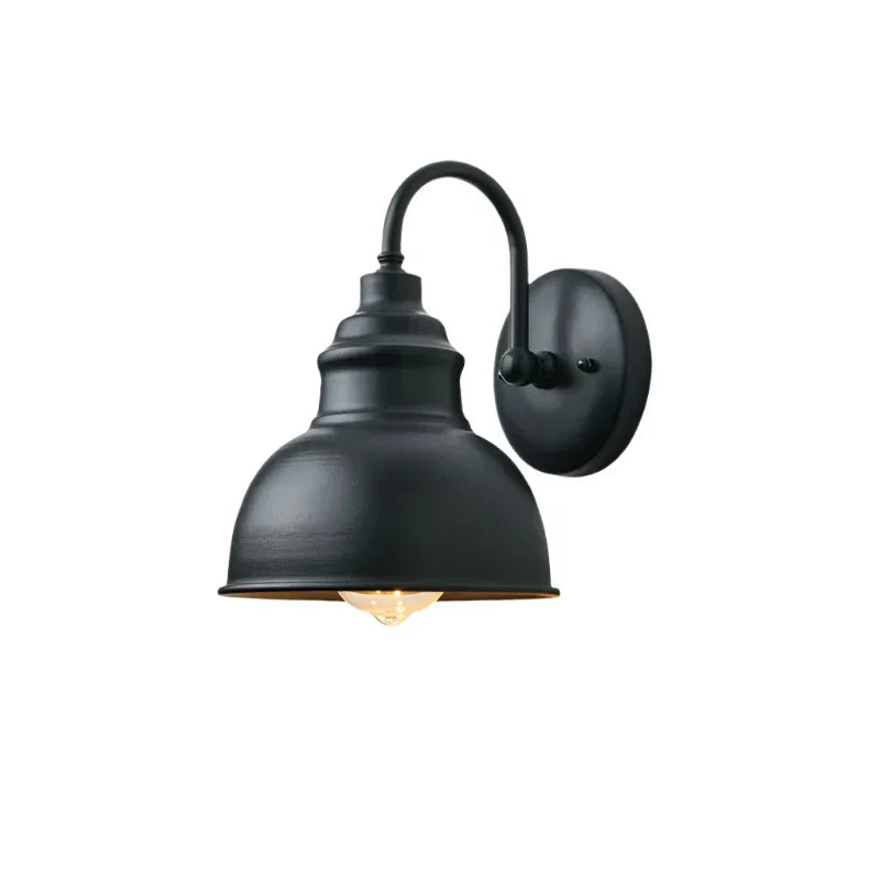 RetroStrahl Vintage Wandlamp Buiten | Waterdichte Retro LED Wandlamp voor Tuin, Terras & Balkon