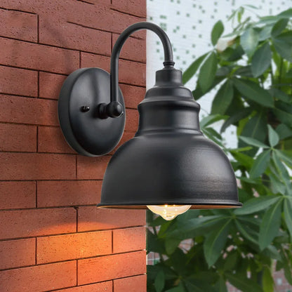 RetroStrahl Vintage Wandlamp Buiten | Waterdichte Retro LED Wandlamp voor Tuin, Terras & Balkon