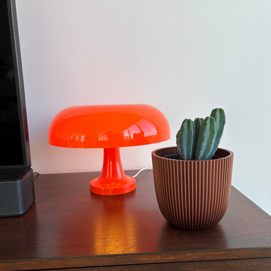 Retro Mushroom Tafellamp | Oranje
