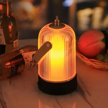 Kooilamp in retrostijl | Nostalgische tafelverlichting