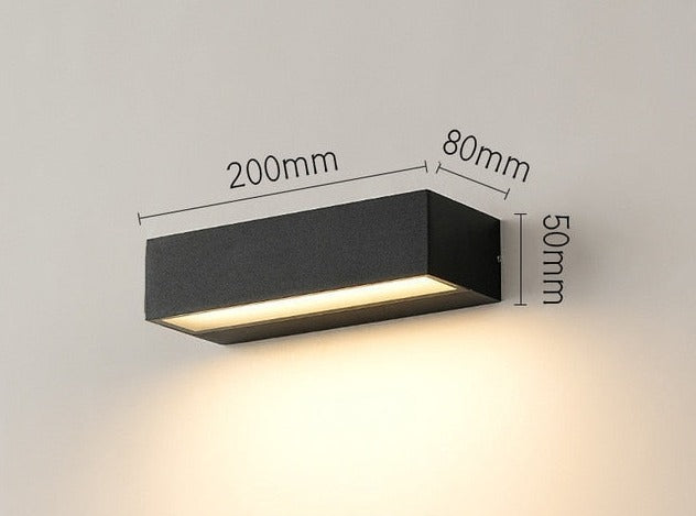 Lumistra LED Wandlamp voor Buiten | Waterdicht IP65 | Verkrijgbaar in 3 Lengtes & Lichtkleuren
