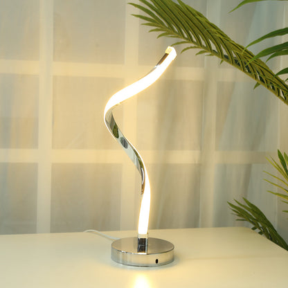 Zyphos | LED verlichting tafellamp spiraalvorm