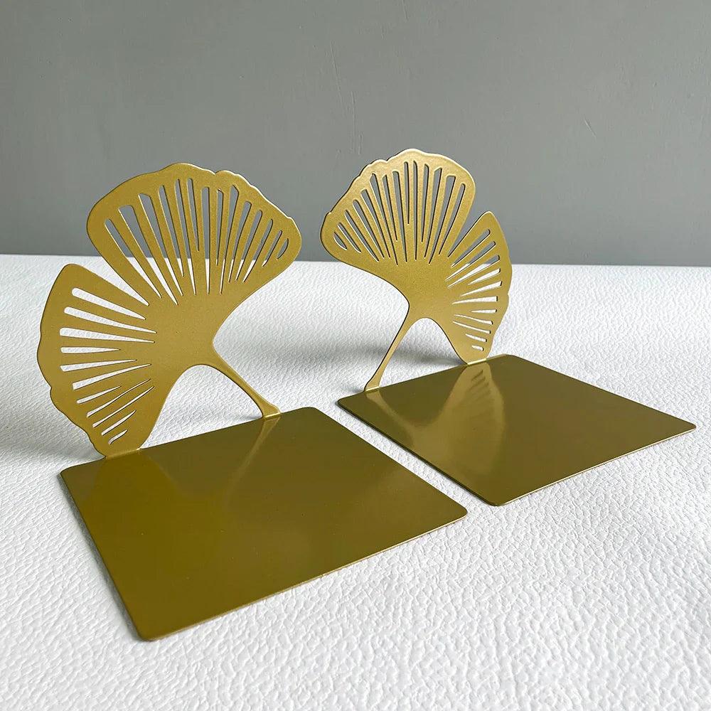 GoldenGinkgo - Boekensteunen Decoratie