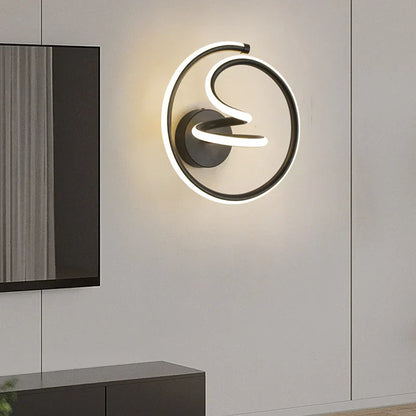LuxeTwist | Elegante LED wandlamp