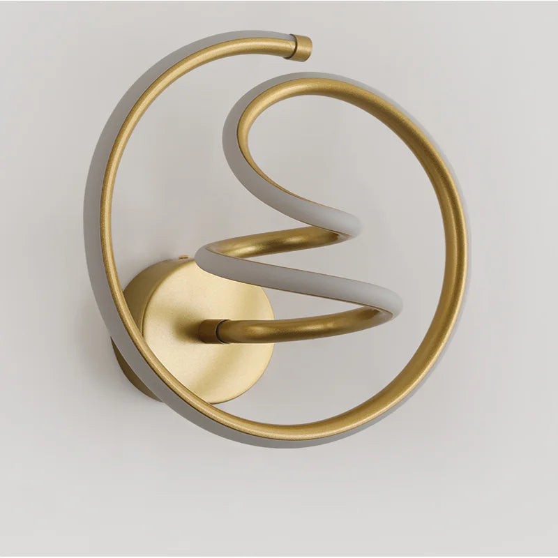 LuxeTwist | Elegante LED wandlamp