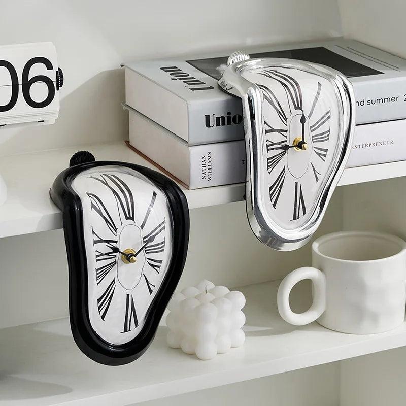 Wandklok - Surrealistische Smeltende Klok Dali Stijl