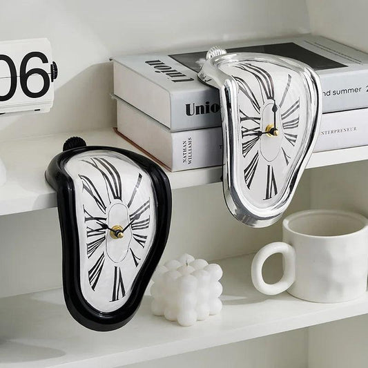 Wandklok - Surrealistische Smeltende Klok Dali Stijl