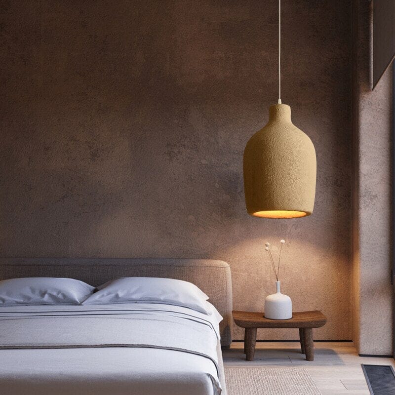 TERRALUNA Hanglamp – Minimalistisch Design van Cement met Warme LED Verlichting