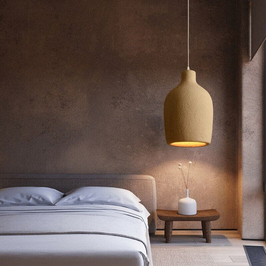 TERRALUNA Hanglamp – Minimalistisch Design van Cement met Warme LED Verlichting