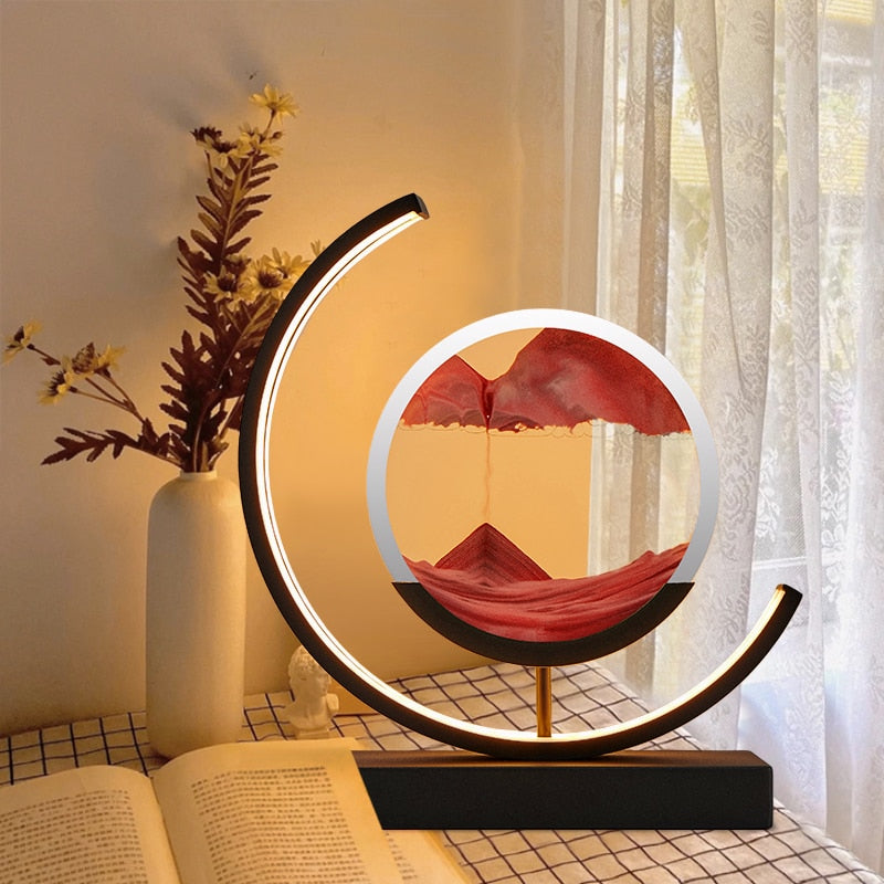 CalmSphere | Kalmerende & Fascinerende Zandplanklamp