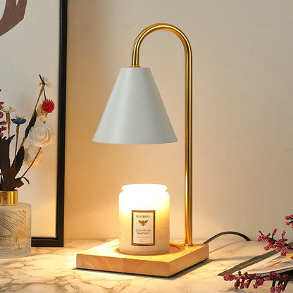 Elegante dimbare kaarsverwarmer voor een harmonieuze woonsfeer