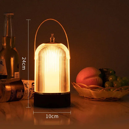 Kooilamp in retrostijl | Nostalgische tafelverlichting