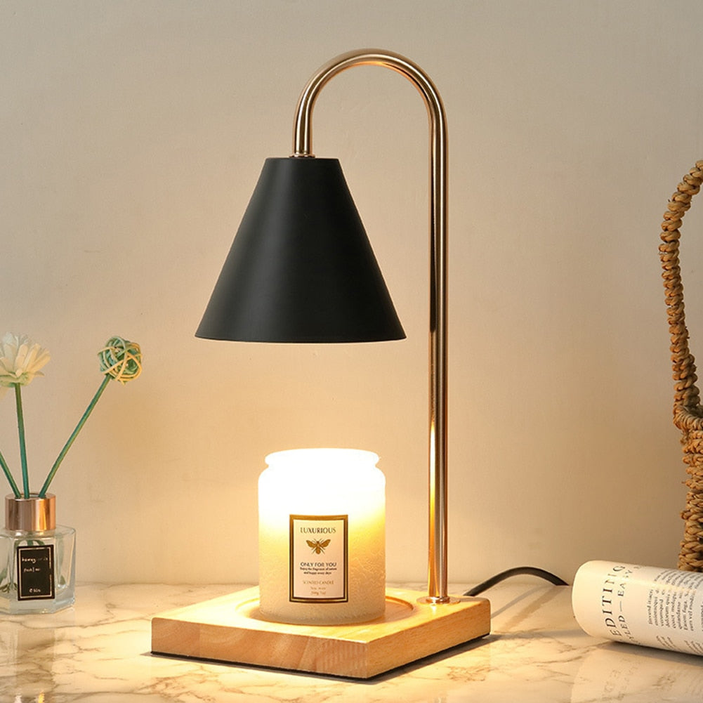 Elegante dimbare kaarsverwarmer voor een harmonieuze woonsfeer