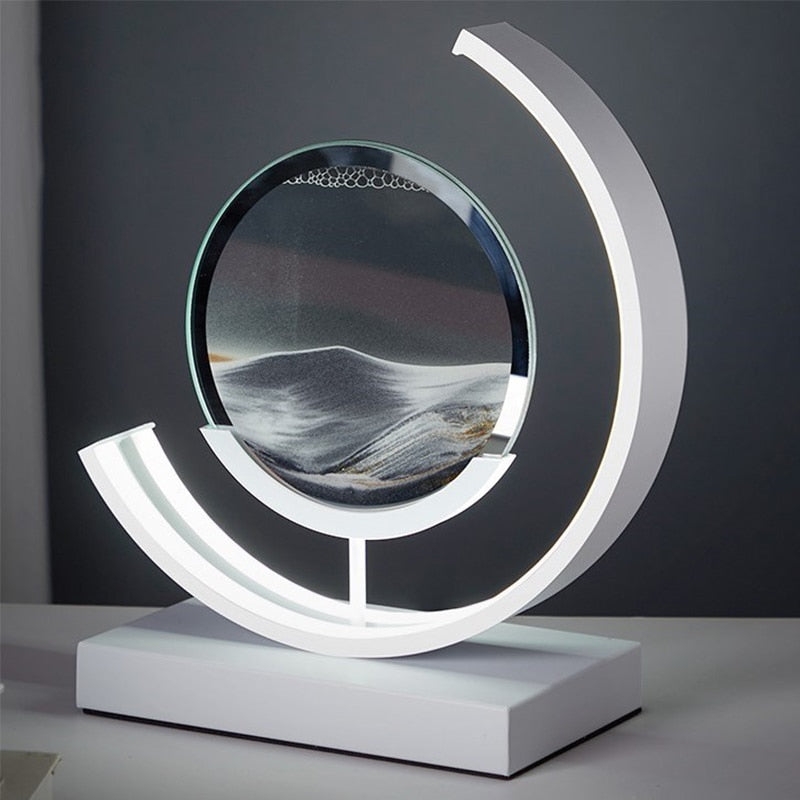CalmSphere | Kalmerende & Fascinerende Zandplanklamp