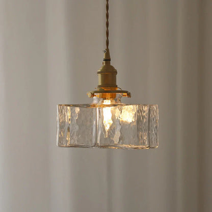 Fatima - Moderne retro hanglamp van glas