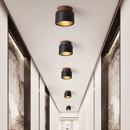 Stenen plafondlamp Ascend