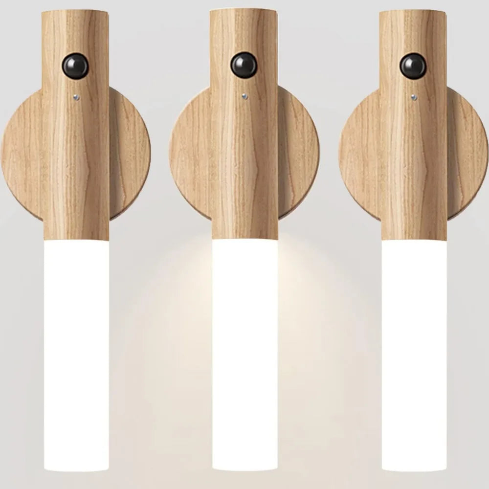 LumiSense – Draadloze Oplaadbare Wandlamp met Bewegingssensor