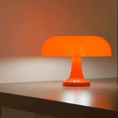 Retro Mushroom Tafellamp | Oranje