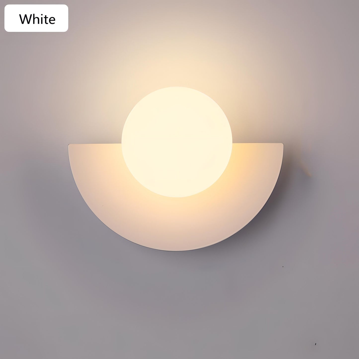 Everest - Noordse halfronde wandlamp