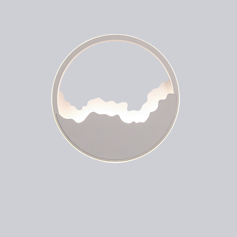 Minimalistische wandlamp