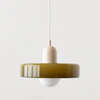 ColorLume | Geometrische Bauhaus Plafondlamp – Glazen Designlamp met Kleurrijke Accenten