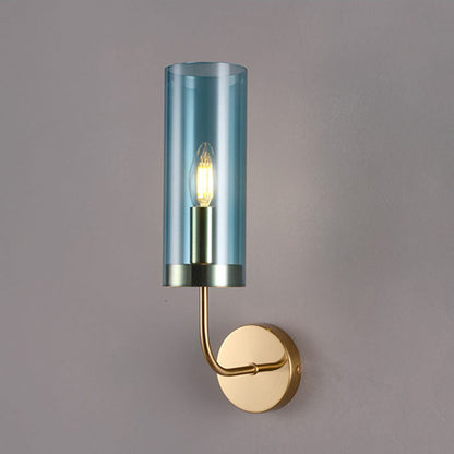 GoldMist | Cilinder glazen wandlamp