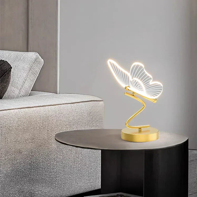 NatureLight - Sfeervolle Tafellamp met Papillon Design
