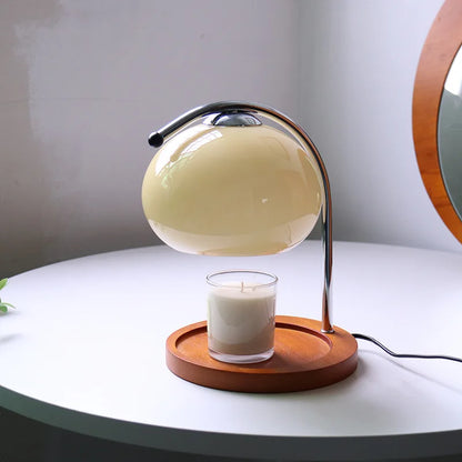 AROMAGLOW - Retro aroma lamp met kaarseffect