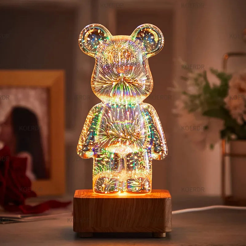 StarBear | Magische 3D vuurwerkprojectie sfeerlamp