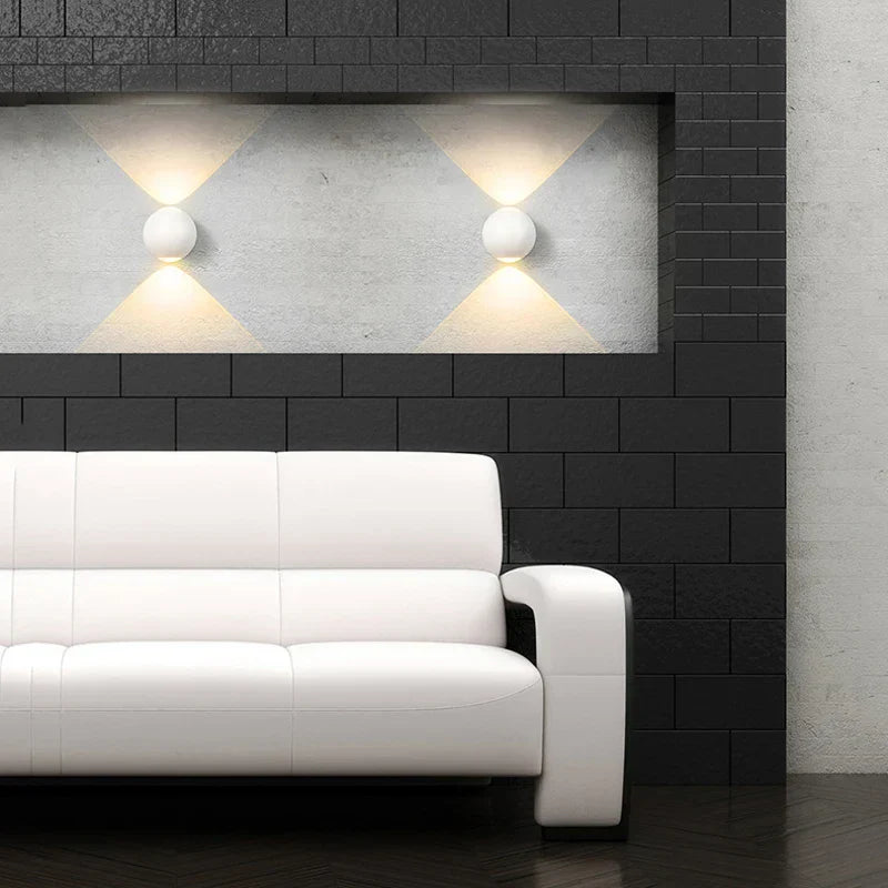 Ballora | Aluminium Wandlamp