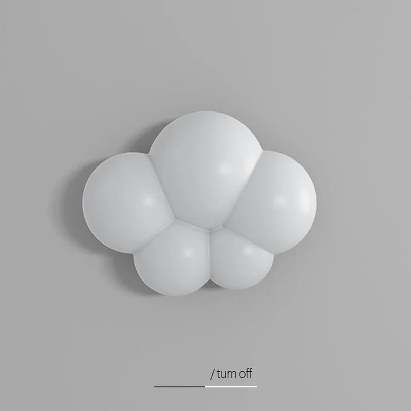 Cloudii - Moderne LED Wandlamp voor Kinderkamers en Slaapkamers