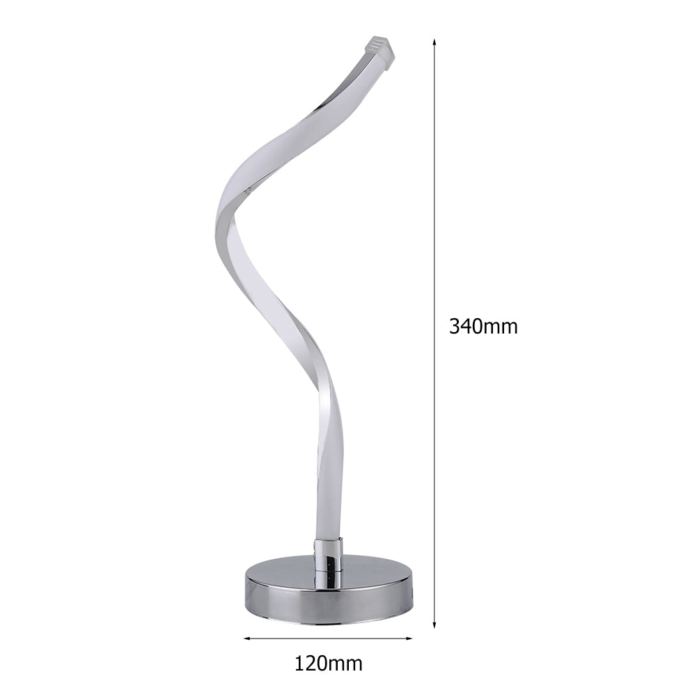 Zyphos | LED verlichting tafellamp spiraalvorm