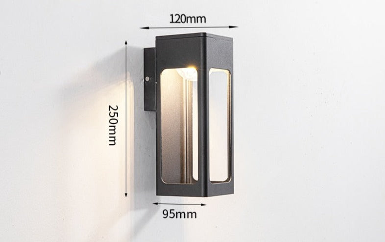 Helys | Aluminium Villa Wandlamp