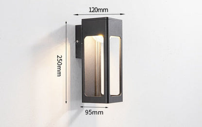 Helys | Aluminium Villa Wandlamp