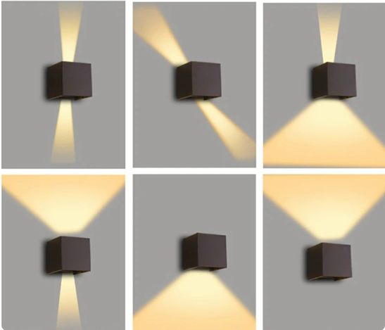 LumiCube | Stijlvolle LED Kubus Wandlamp