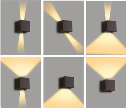 LumiCube | Stijlvolle LED Kubus Wandlamp