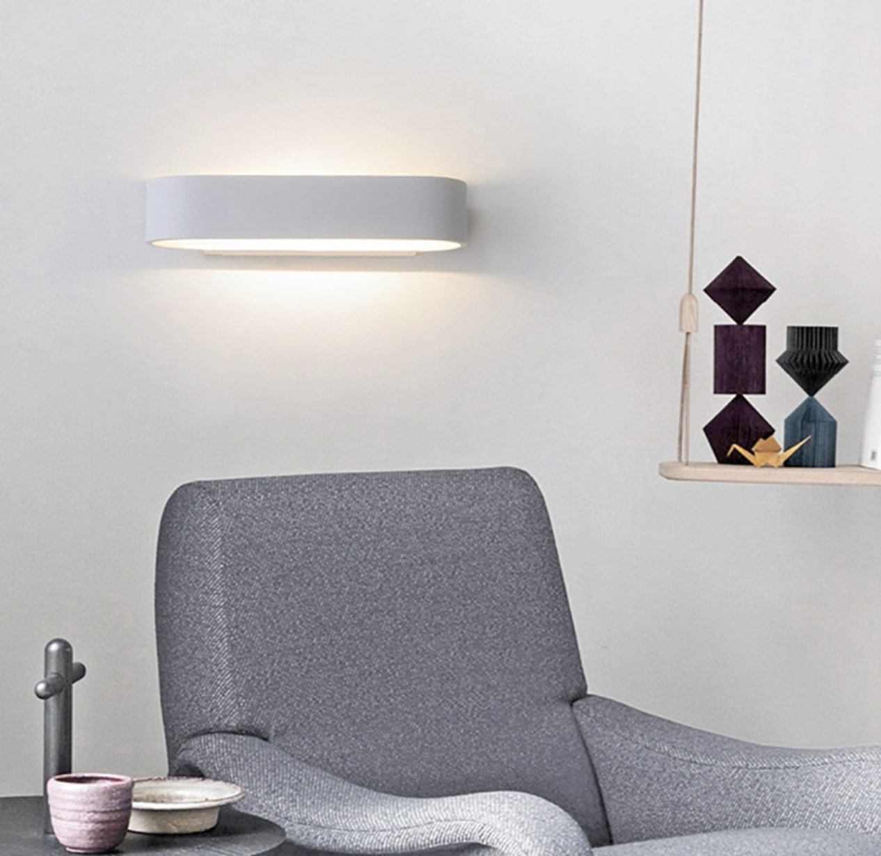 Solvyn | Aluminium Wandlamp