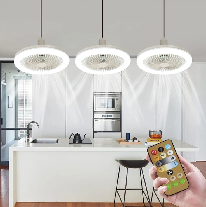 VentiShine™ Multifunctionele & moderne ventilatorlamp