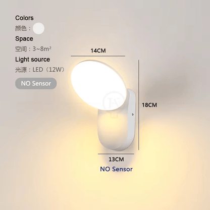LED wandlamp met bewegingssensor