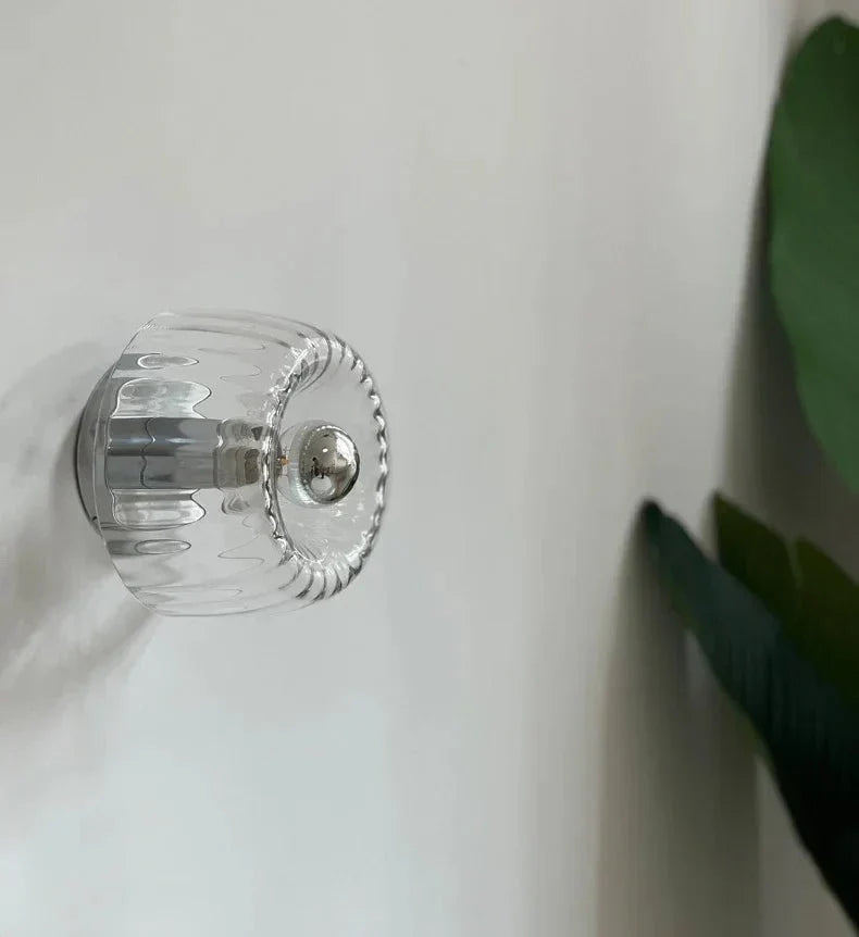 Nordhaus | Minimalistische Scandinavische Wandlamp – Glas & Metaal | Moderne Sfeerverlichting